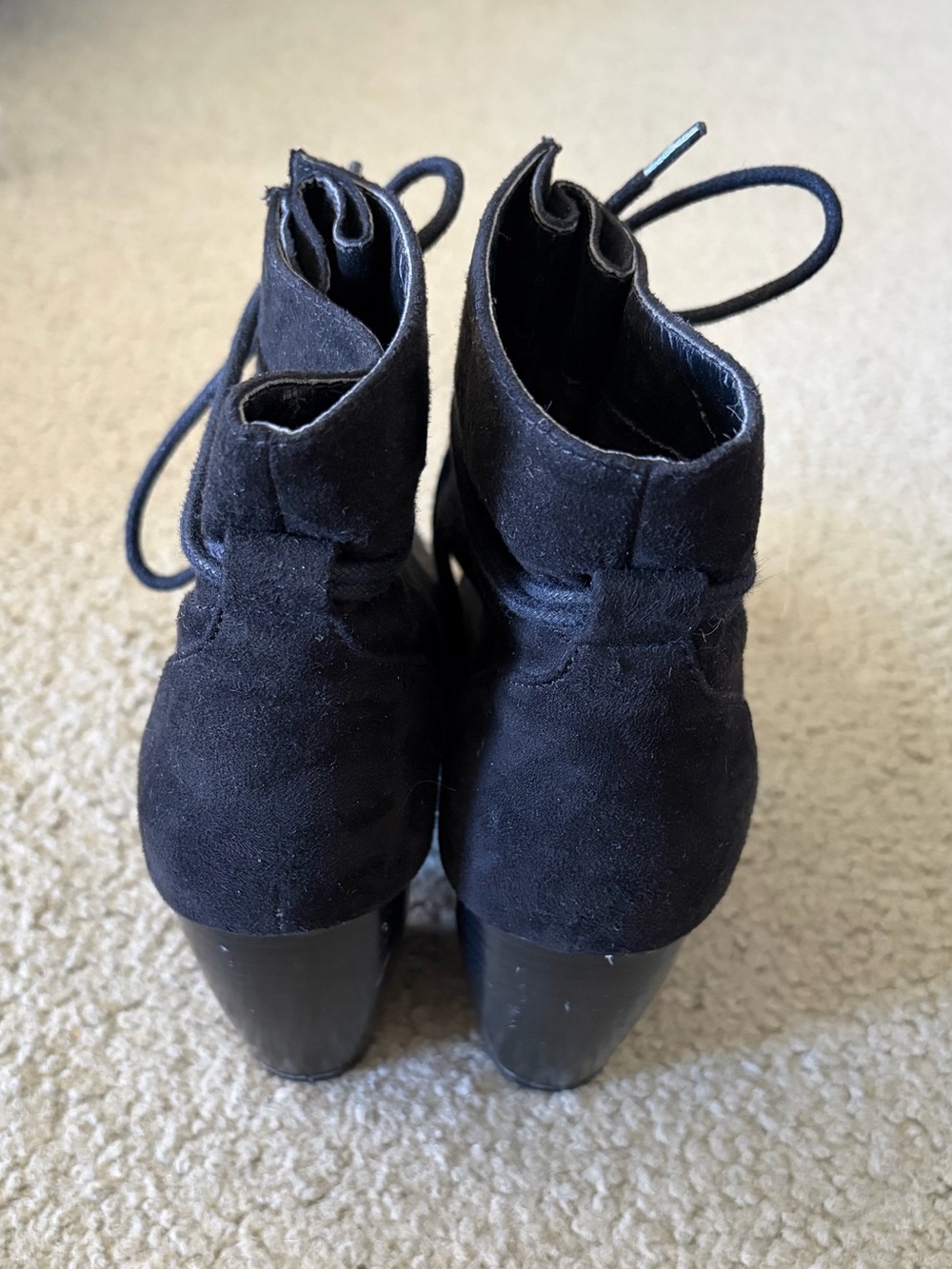 Faux Suade Booties - Picture 3 of 6
